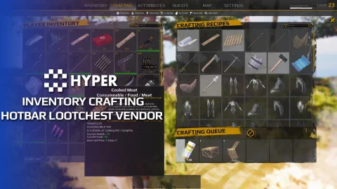 库存/制作/战利品/供应商 系列系统 V2 - Hyper Inventory System V2