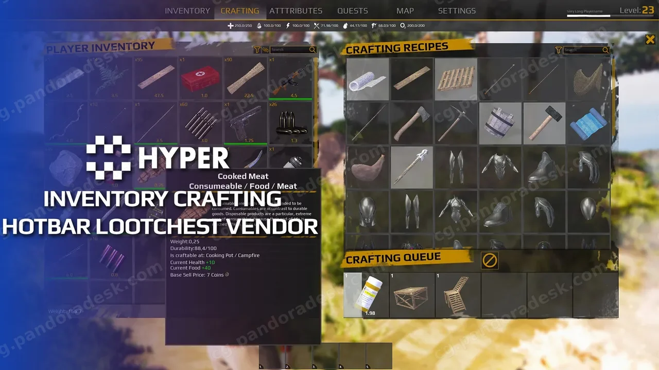 库存/制作/战利品/供应商 系列系统 V2 - Hyper Inventory System V2