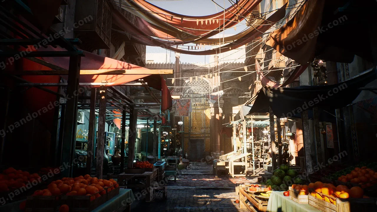 市场街环境套件 - Market Street Environment Kit