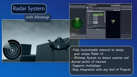 带小地图的雷达系统 - Radar System with Minimap