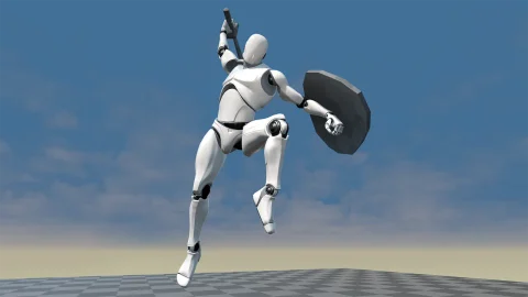 持剑攻击动画包-Dynamic Sword Animset