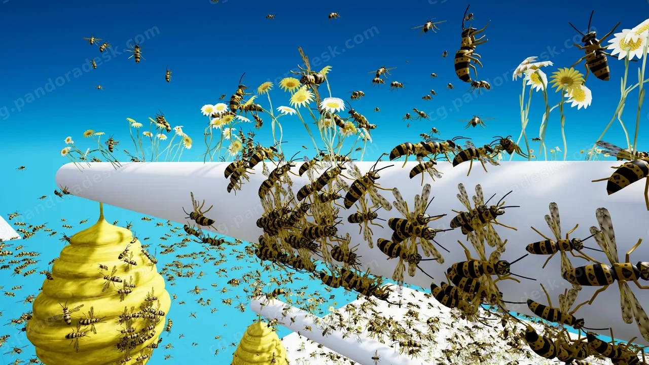 Advanced Fly Insects System 高级飞虫蜂群插件