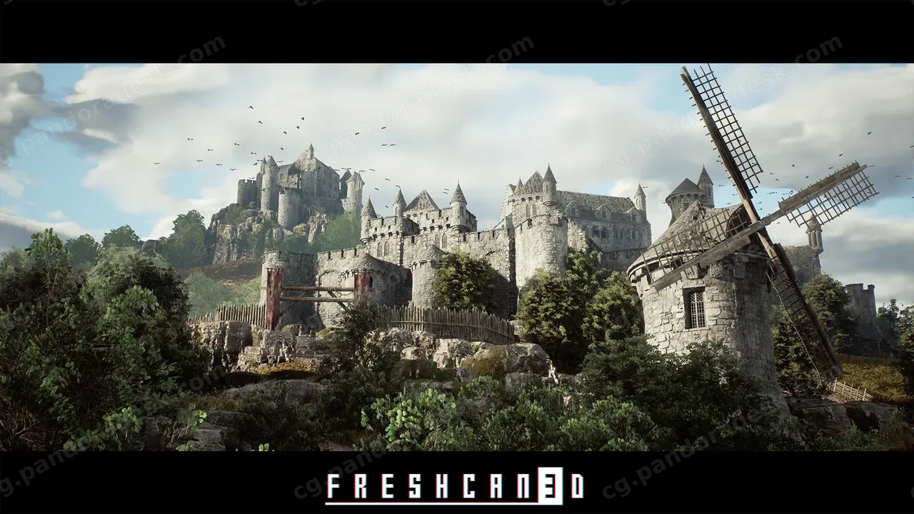 中世纪环境包-Modular Medieval Environment