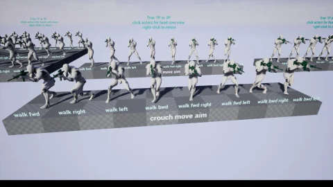 射击步枪动画 - Shooter Rifle Animations