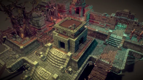 玛雅寺庙-Mayan Temple