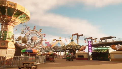 游乐设施、主题公园游乐设施和道具 - amusement, Theme park rides and props