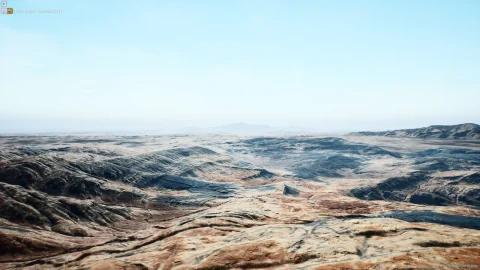 贫瘠的山脉风景 - Barren Landscape