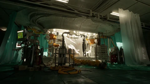 科幻实验室环境 - Sci-fi Laboratory Environment