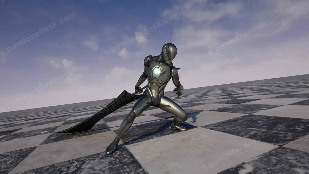 大剑动画-GreatSword Animset