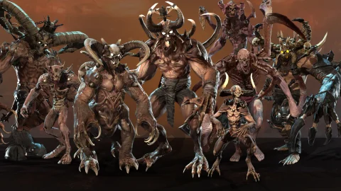 恶魔角色大型资源包 Demons_Big_Pack