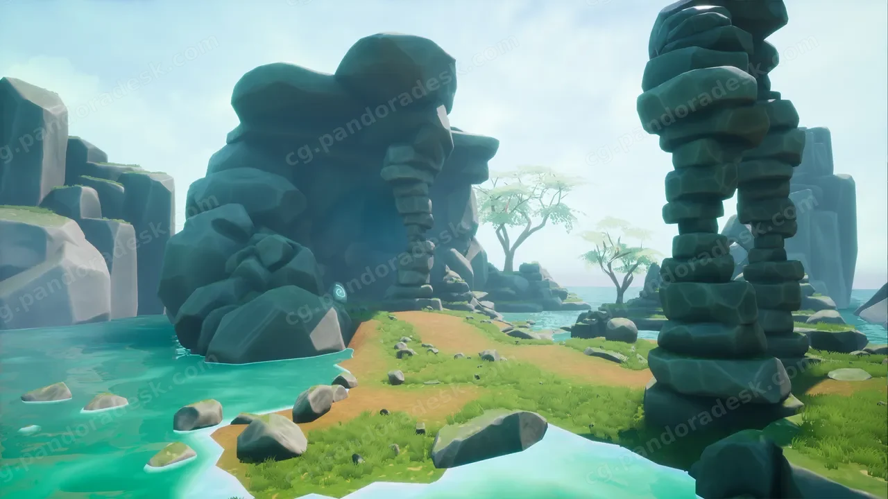 风格化石头包 Stylized Rock Pack