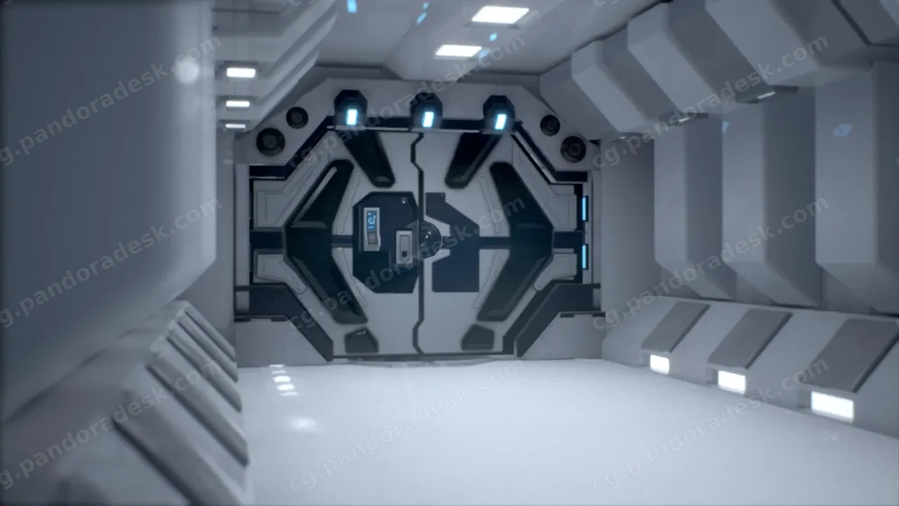 科幻动画门包 - SciFi Animated Doors Pack