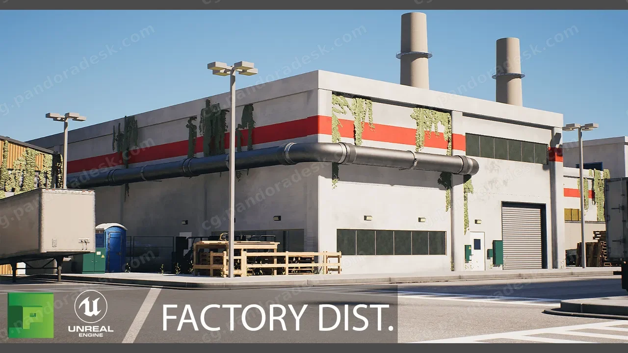 大型工业厂区-Factory District