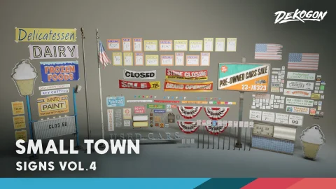 标牌 第4卷 - 小镇 Signage VOL.4 - Small Town