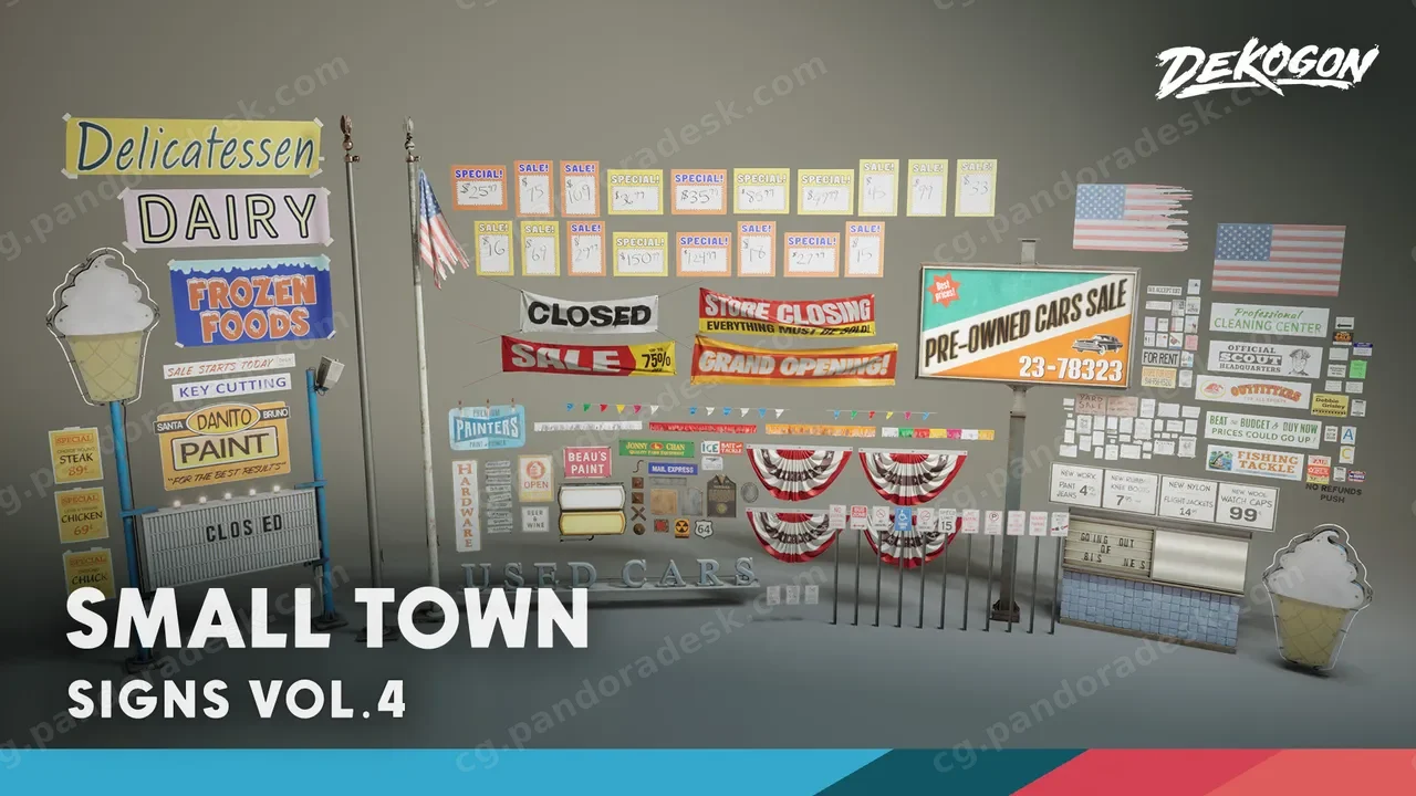 标牌 第4卷 - 小镇 Signage VOL.4 - Small Town