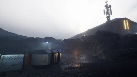 模块化科幻采石环境场景 - Modular Sci-Fi Quarry Environment