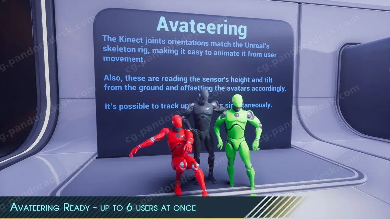 动作捕捉体感识别工具 Neo Kinect