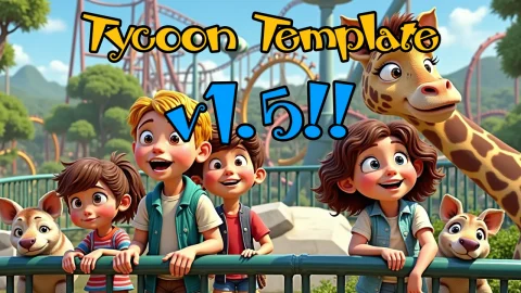 动物园主题公园建设蓝图 Tycoon Template V1.5