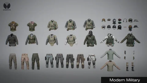 现代军事NPC - ModernMilitary Bundle
