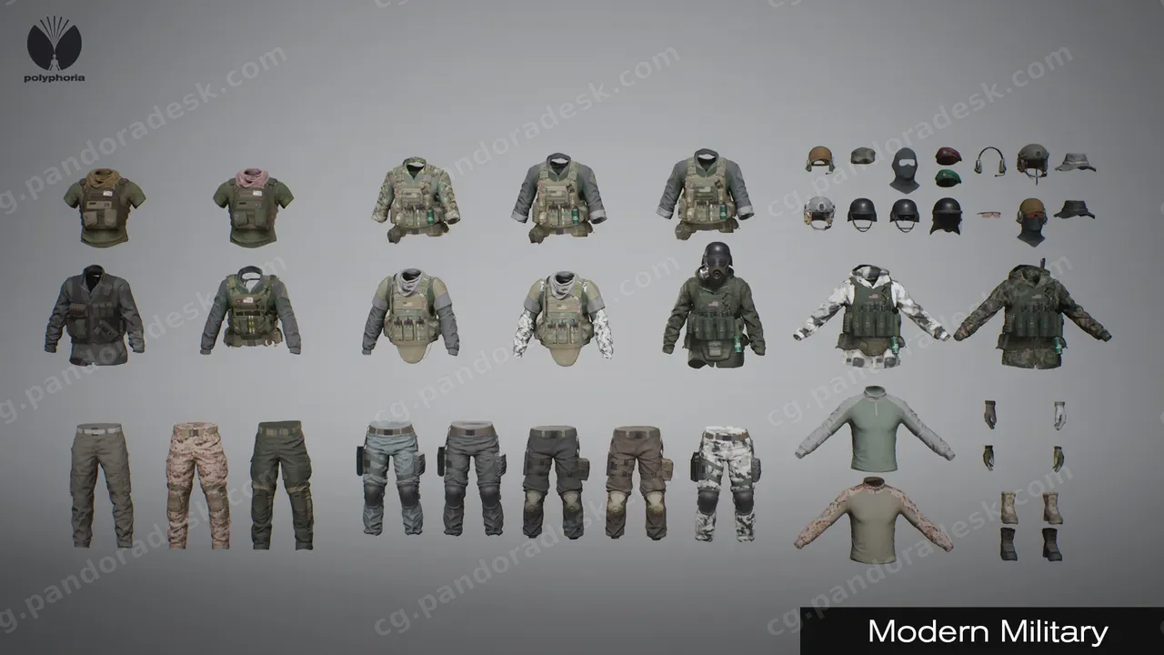 现代军事NPC - ModernMilitary Bundle