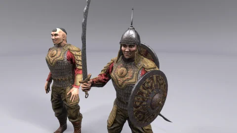 蒙古士兵战士-Mongol