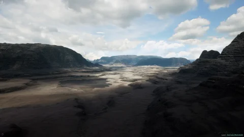 山峦盆地-Mesas Landscape