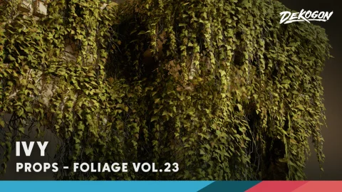 常春藤 - Foliage VOL.23 - Ivy（Low Poly）