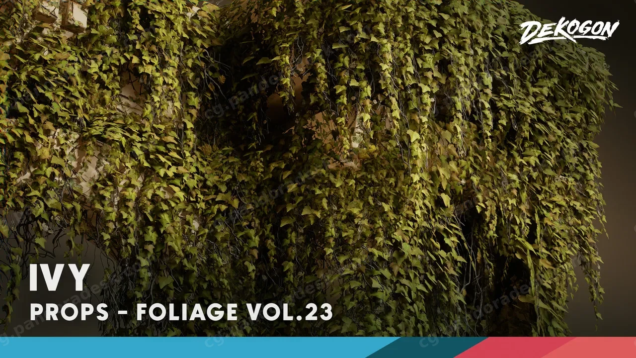 常春藤 - Foliage VOL.23 - Ivy(Low Poly)