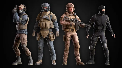 军事士兵 - Military Soldier Mega Bundle