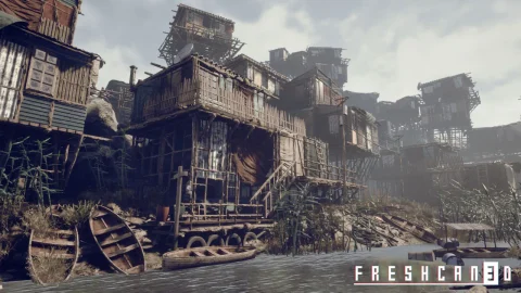 废弃贫民窟-Modular Slum Environment