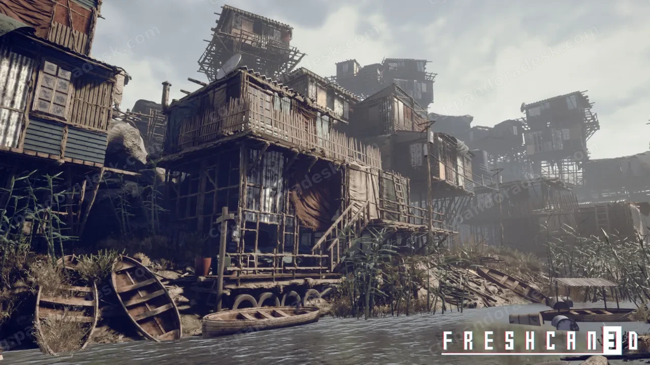 废弃贫民窟-Modular Slum Environment