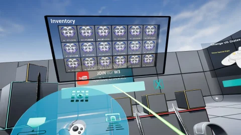 VR径向菜单与可停靠菜单 - VR Integrator Radial and Dockable Menus