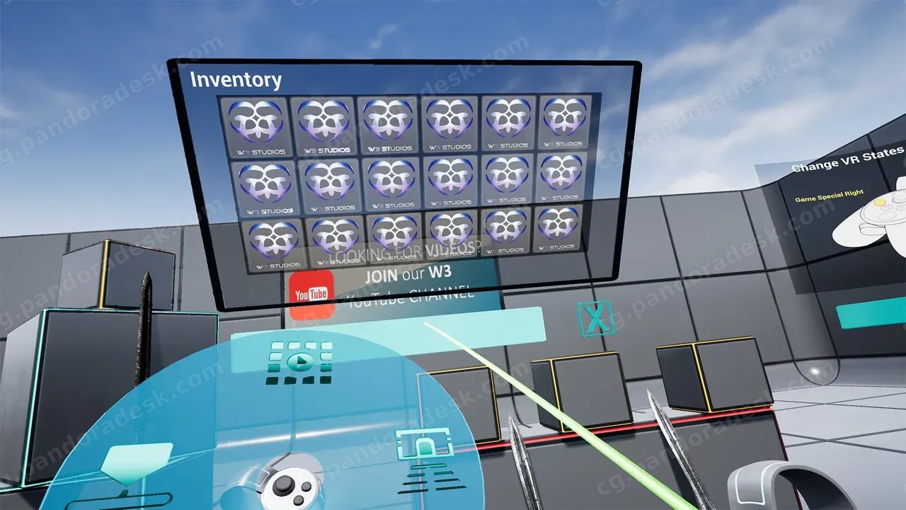 VR径向菜单与可停靠菜单 - VR Integrator Radial and Dockable Menus