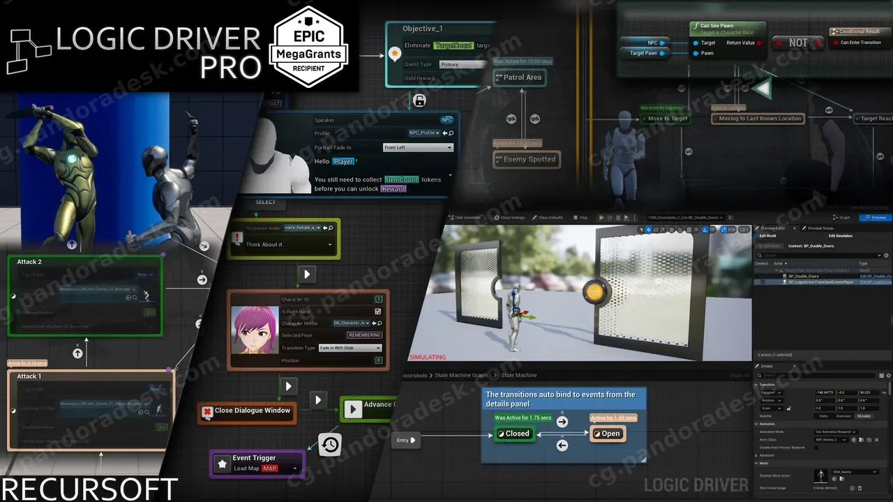 逻辑驱动程序专业版 - 蓝图编辑器-Logic Driver Pro-Blueprint Editor