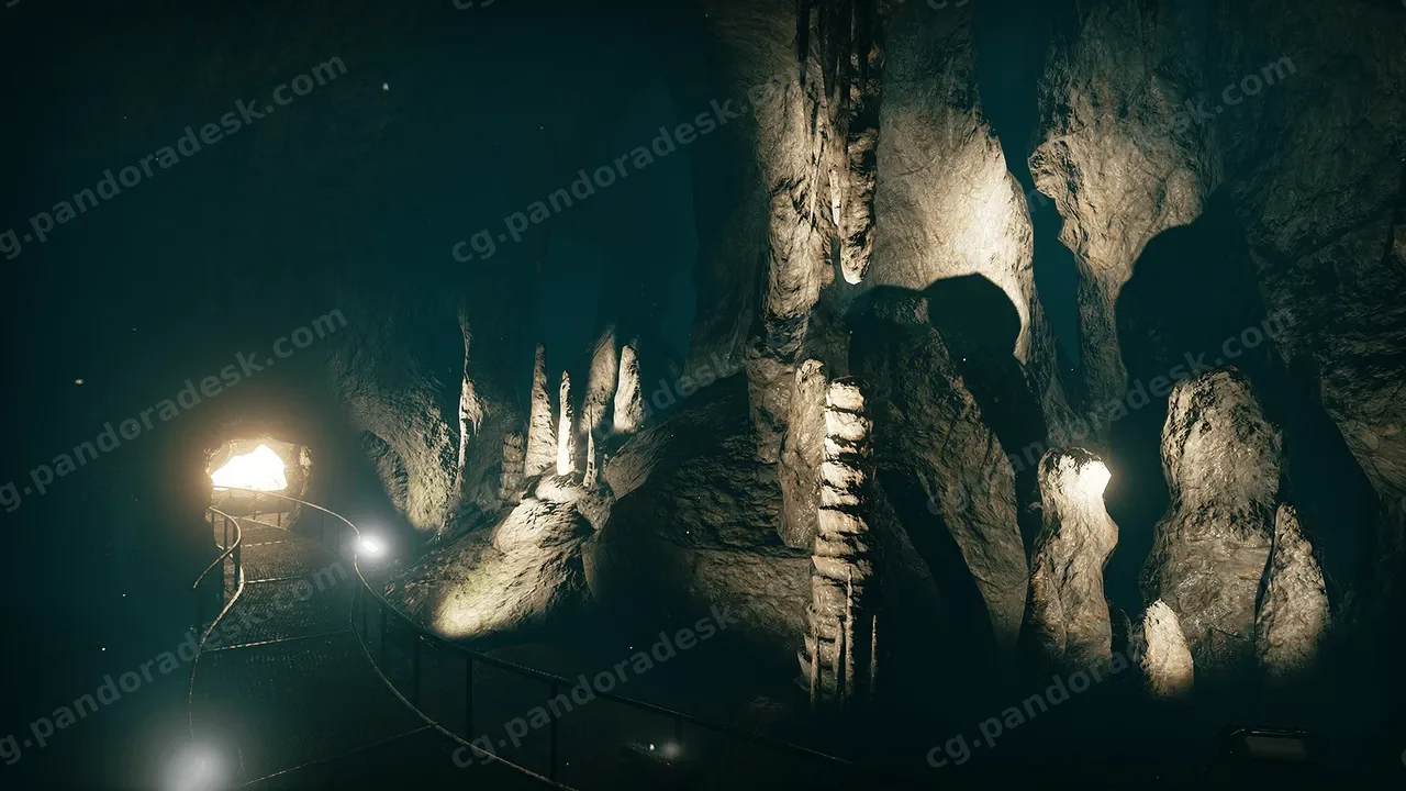 石钟乳洞穴-Luos's Modular Rocks & Caves