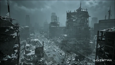 战区残骸 - 被摧毁的建筑物包 - Warzone Wreckage - Destroyed Buildings Pack