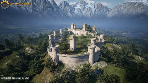 中世纪城堡 - Medieval Castle Modular Vol 1