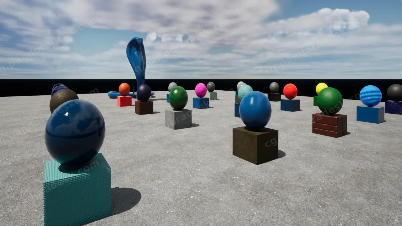 材质球 - Cobra Synthetic Material Pack