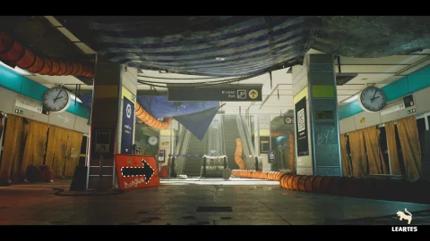 蓝色地铁 2029 （ 后世界末日地铁 地铁环境 ） - The Blue Metro 2029 ( Post Apocalyptic Metros Subway Subways Environment )