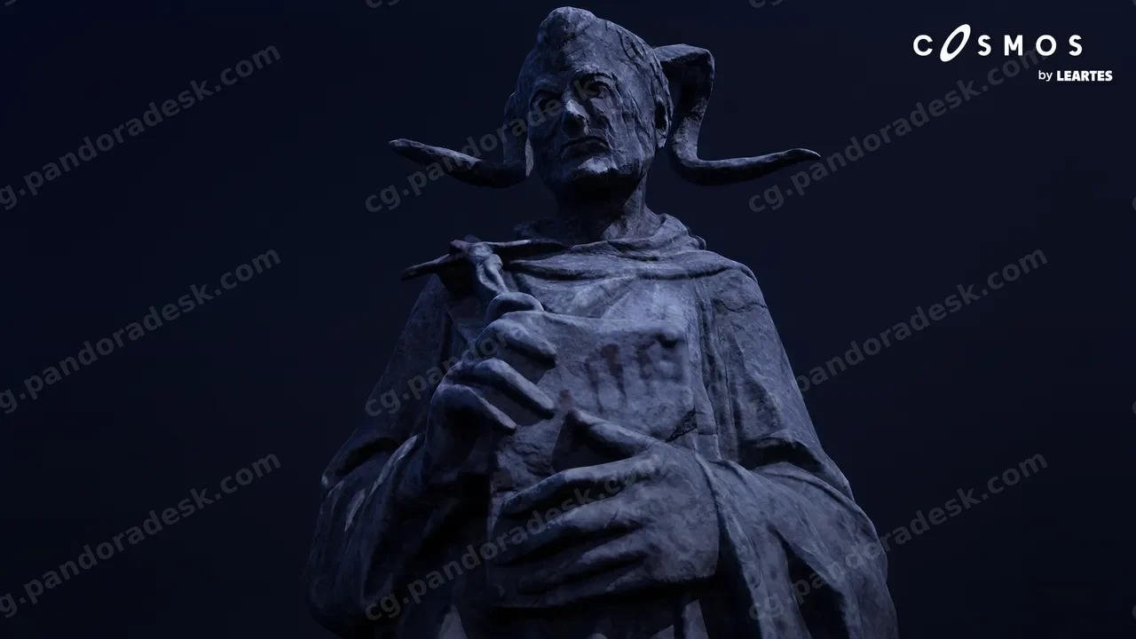 恶魔资产包 / 23 个网格(恶魔资产 法术雕像雕塑 3D 资产)-Demonic Assets Pack 23 Mesh