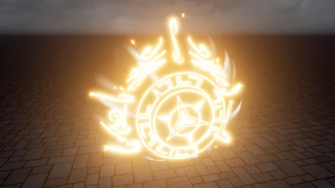 魔法阵和护盾-Magic Circles and Shields