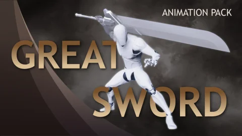 大剑动画包 - Great Sword Animation Pack