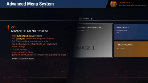 高级菜单和 UI 系统-Advanced Menu & UI System