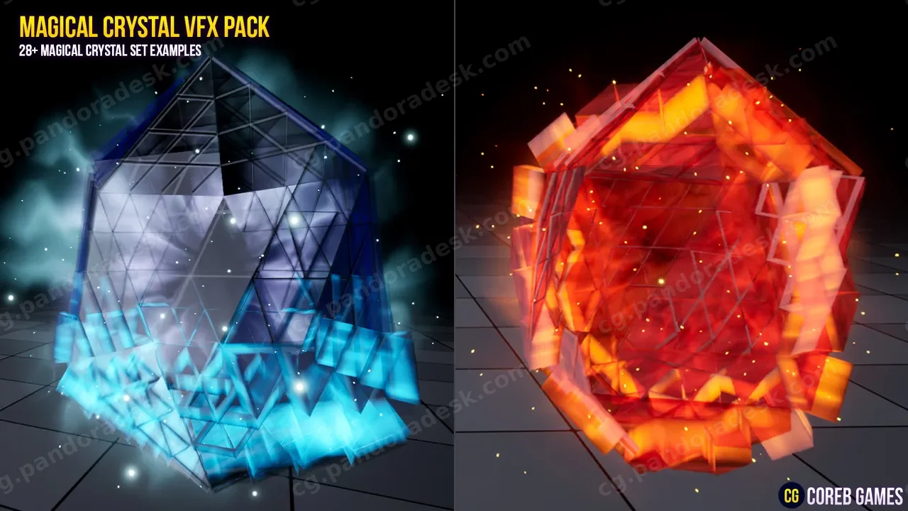 魔法水晶特效 - Magical Crystal VFX Pack