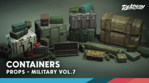 军用战备箱-Military Supplies - VOL.7 - Containers