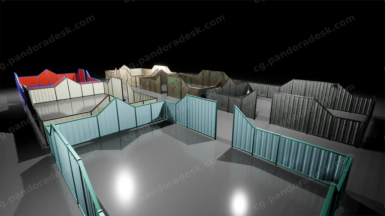 模块化郊区金属围栏 - Modular Suburban Metal Fence