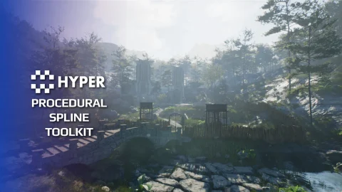超级程序化样条线工具包 v4 Hyper Procedural Spline Toolkit v4