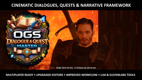 可视化对话任务系统插件-Dialogue & Quest Master v2.1.3