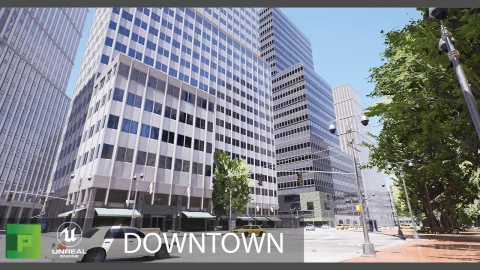 城市市中心-DownTown