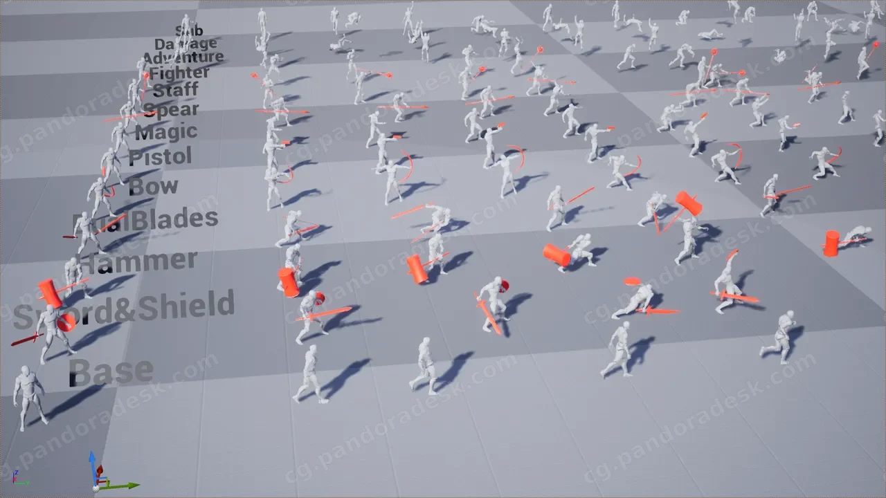 多种武器动画-Platform Animation